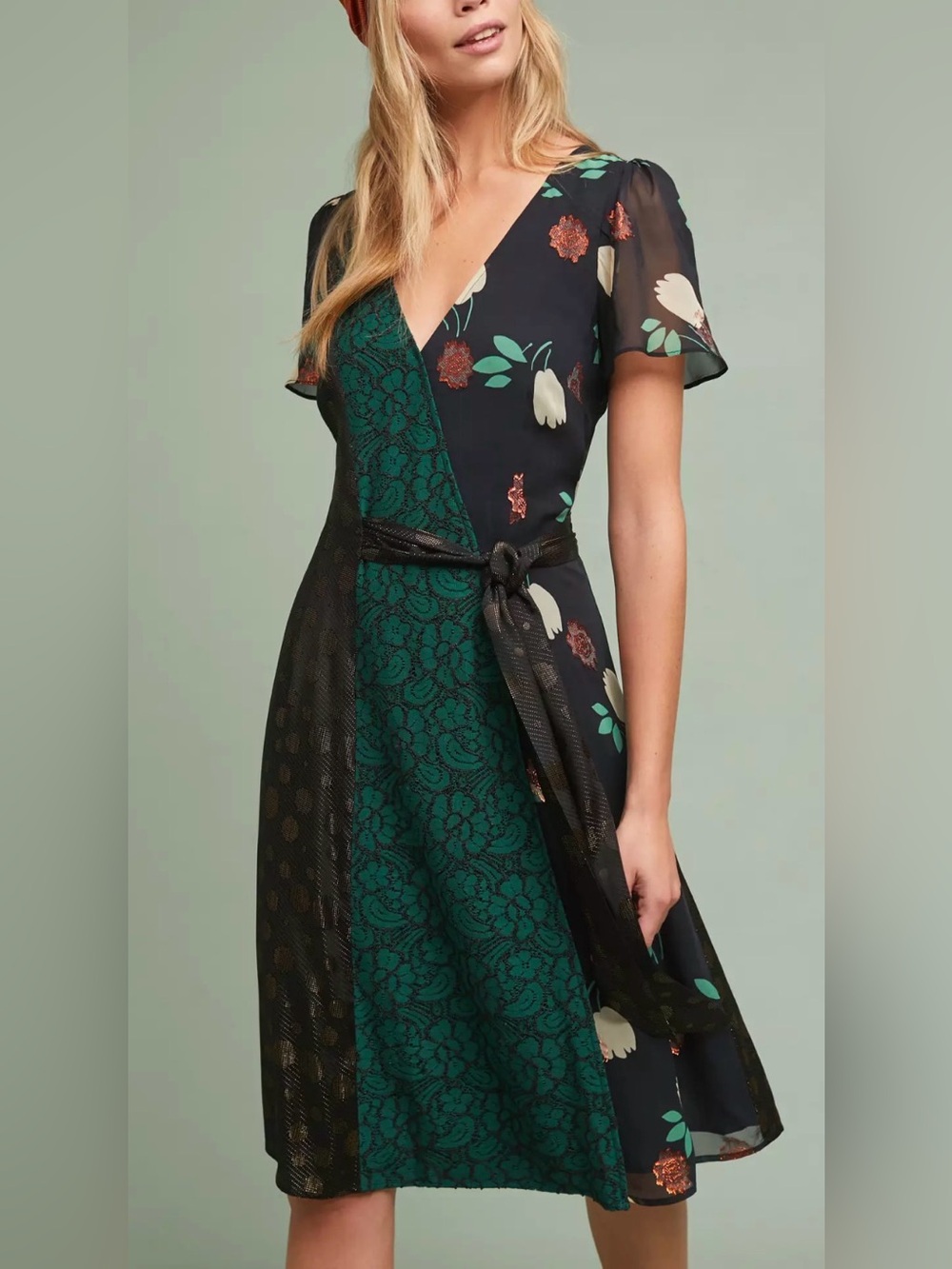 Moulinette  Soeurs Anthropologie Ciao Bella Dress Size 12